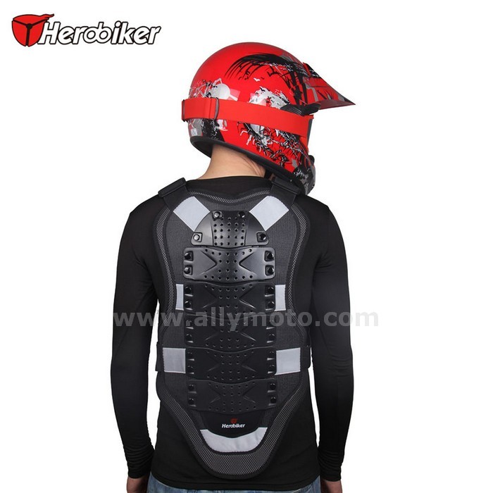 159 Motorcross Armor Body Protection Jacket A Reflecting Strip@5